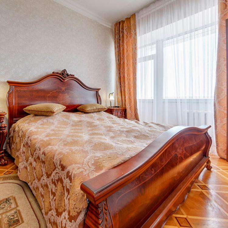 Спальня в 2 местном 3 комнатном Люксе санатория Кирова в Пятигорске